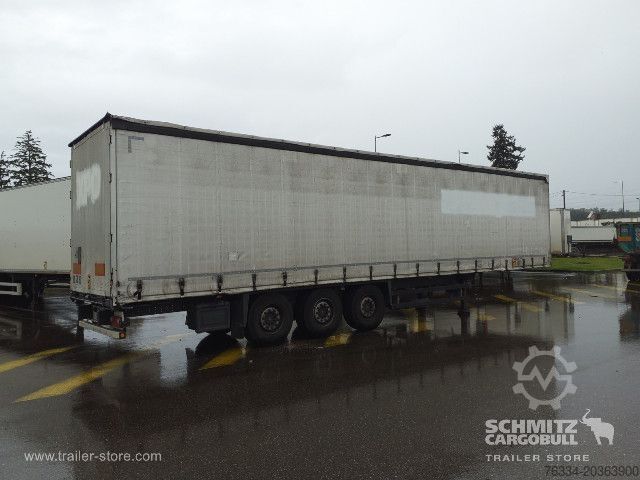 Open semitrailer with tarp Schmitz Cargobull Semitrailer Curtainsider Standard