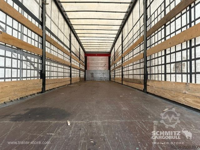 Open semitrailer with tarp Schmitz Cargobull Semitrailer Curtainsider Standard