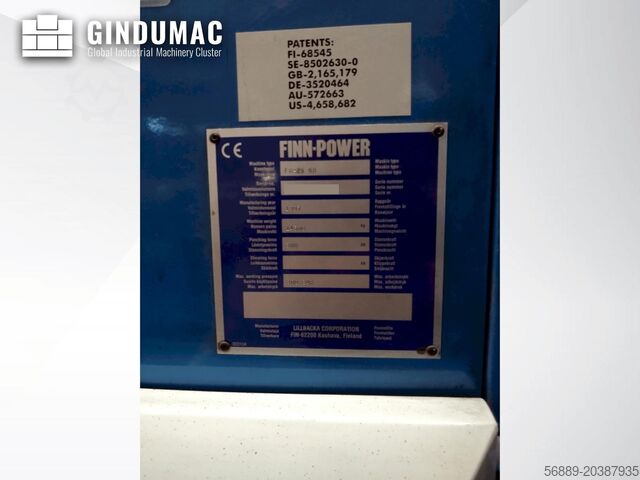 CNC-stansmaskin Finn-Power F6-25 5B
