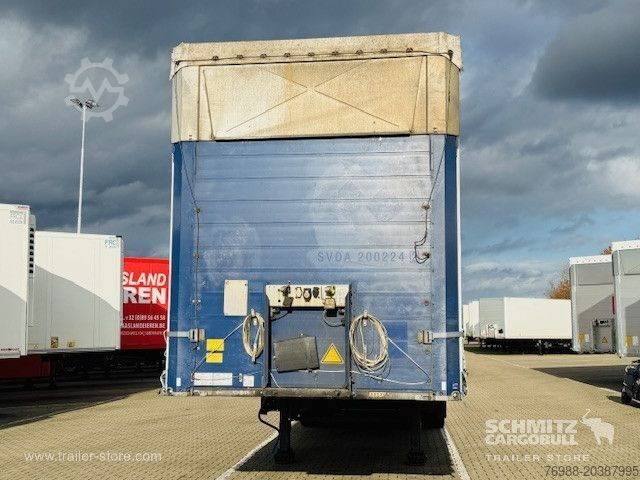 Brandalı açık yarı römork Schmitz Cargobull Curtainsider Mega