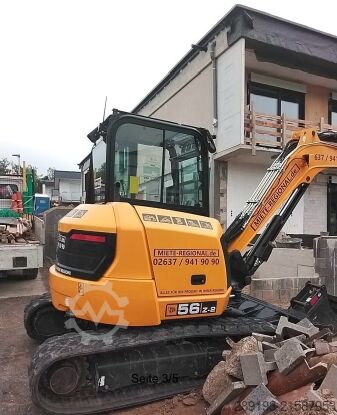 Minigrävare JCB 56Z-2 Pro